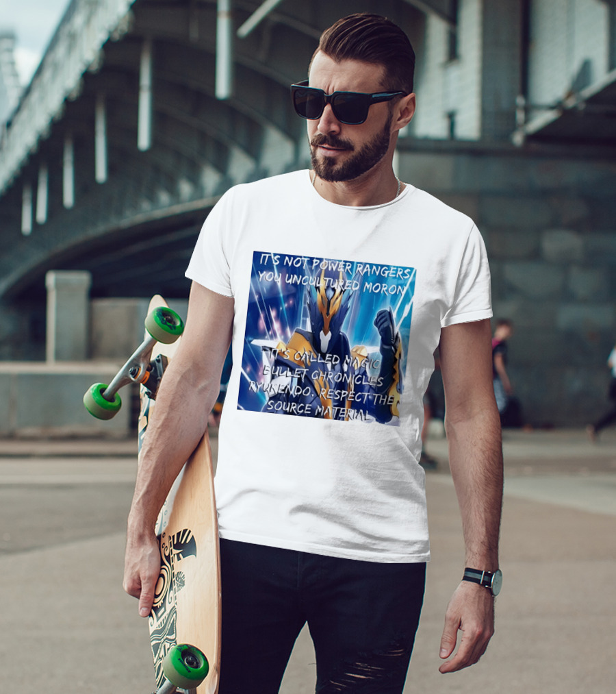 Magic Bullet Chronicles Ryukendo Not Power Rangers Respect The Source Material T-Shirt