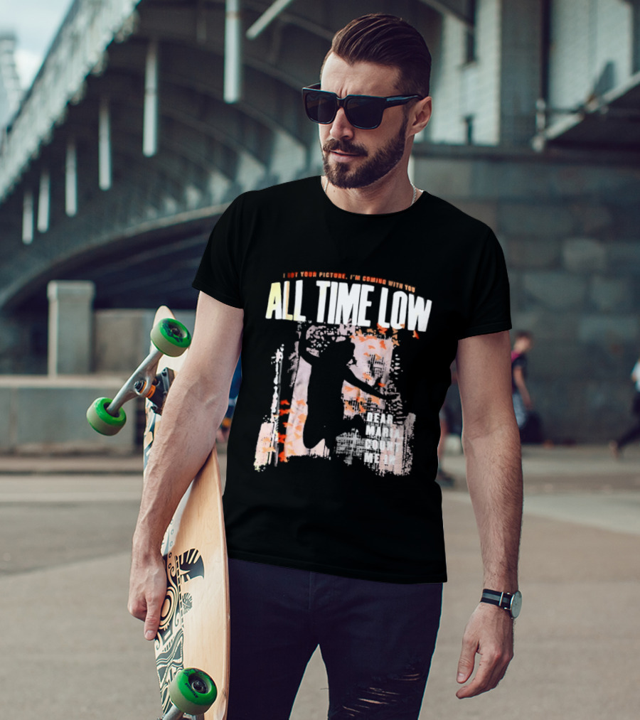 All Time Low I Got Your Picture Dear Maria Count Me In Butterfly Aesthetic T-Shirt