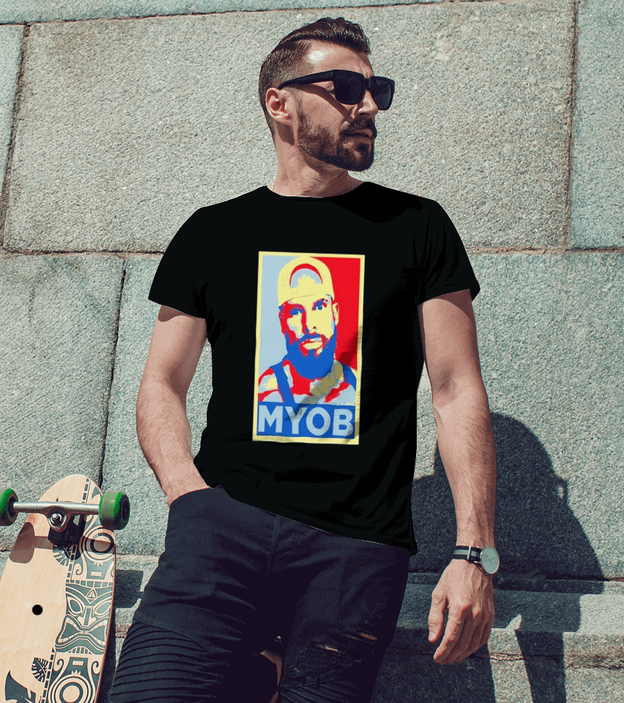 MYOB Bearded Man Hope Style Mind Your Own Business T-Shirt
