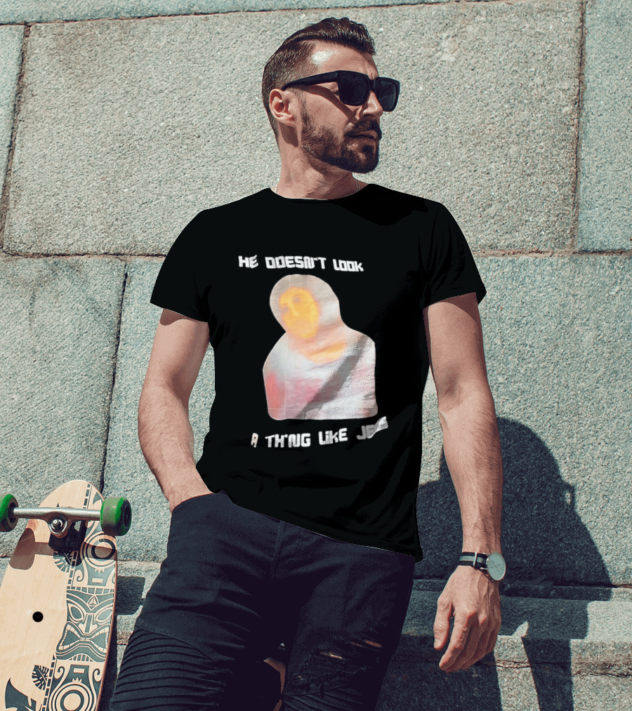 He Doesn't Look A Thing Like Jesus Meme Ecce Homo Restoration T-Shirt