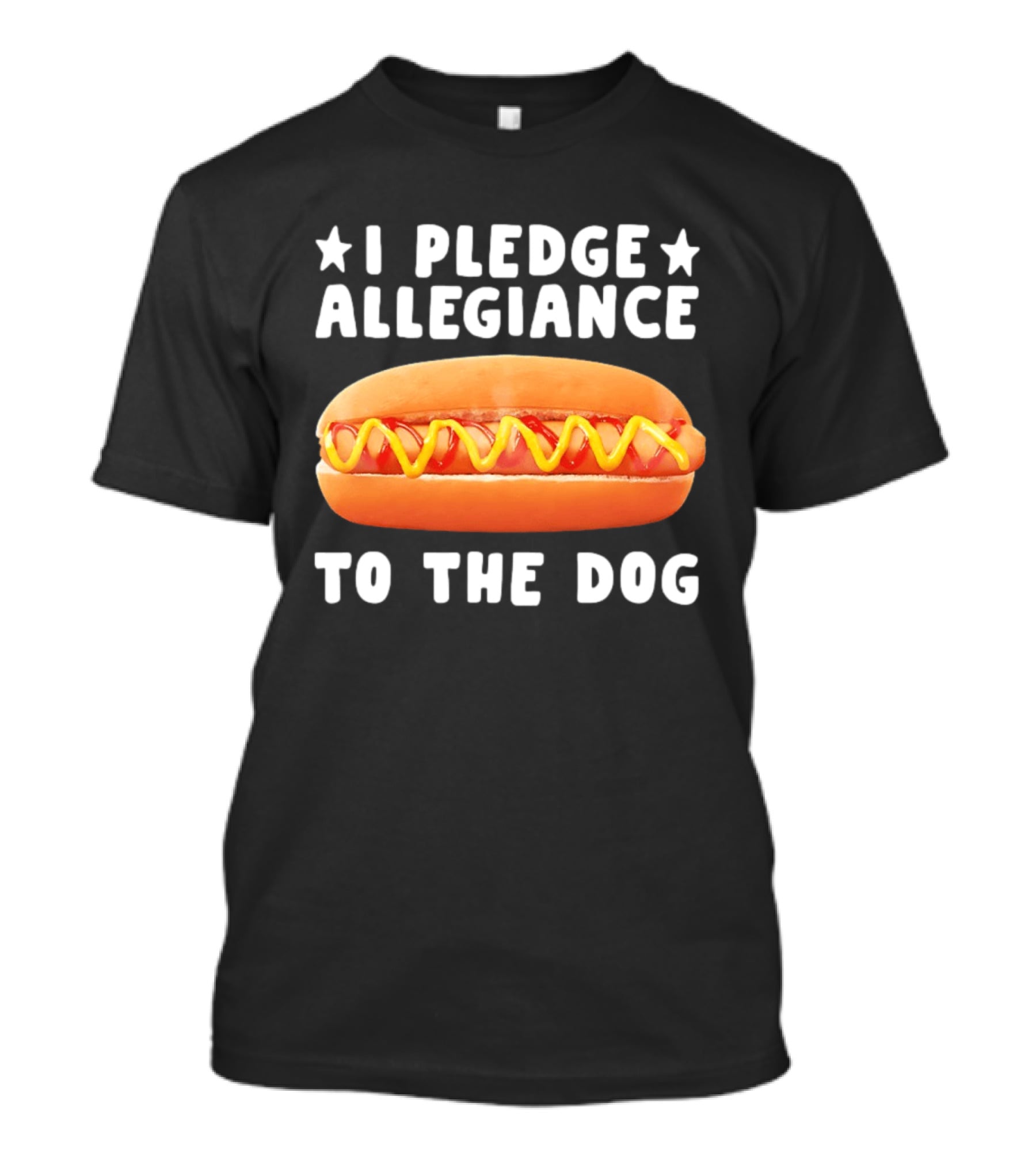 I Pledge Allegiance To The Hot Dog T-Shirt