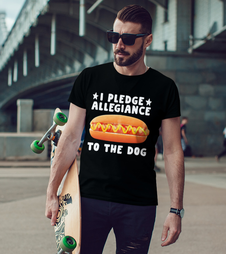 I Pledge Allegiance To The Hot Dog T-Shirt