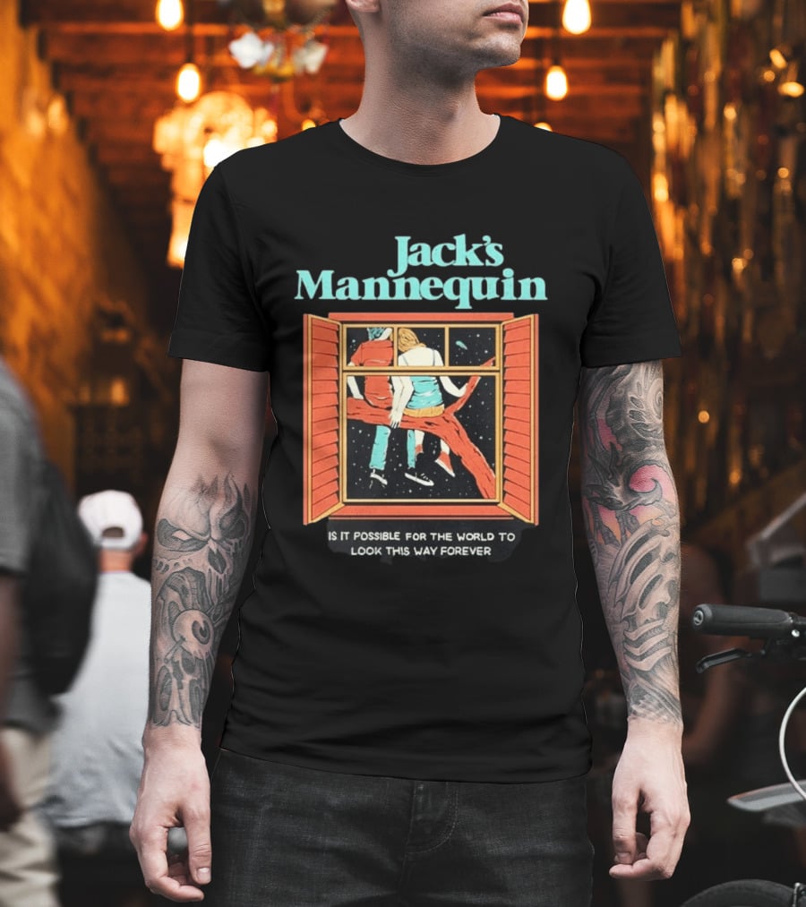 Jack's Mannequin Is It Possible For The World To Look This Way Forever Window Scene T-Shirt