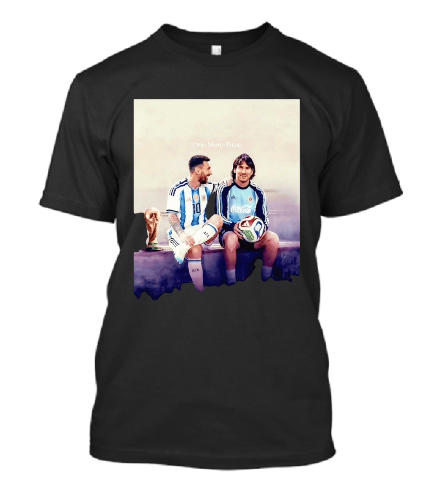 One More Time Lionel Messi World Cup Legacy T-Shirt