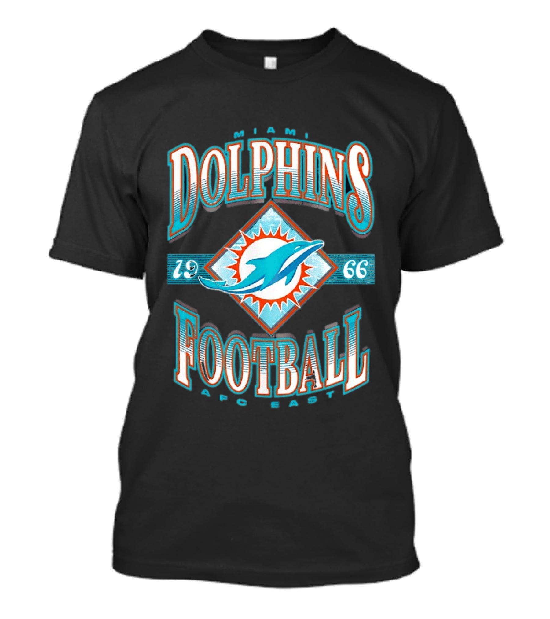 Miami Dolphins 1966 Football Team AFC East T-Shirt