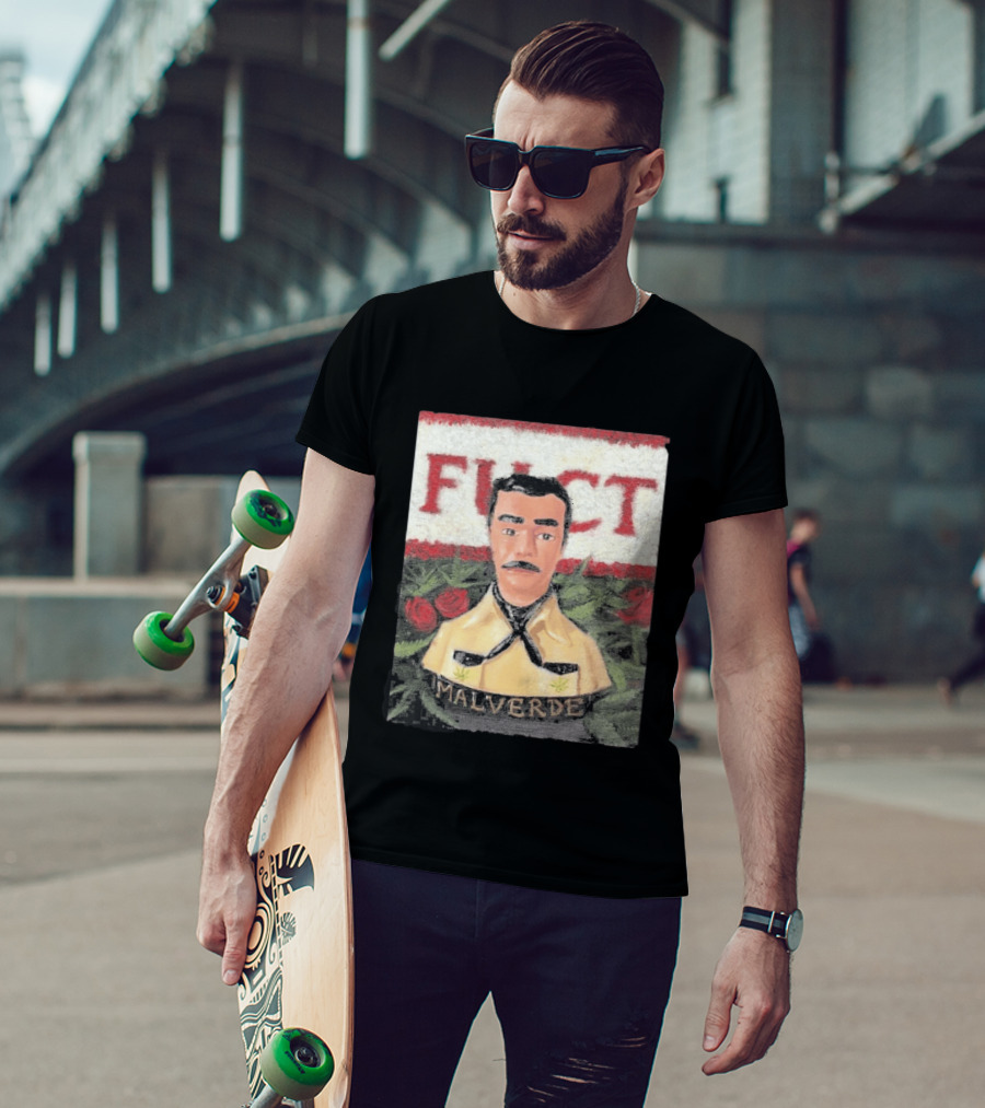 Fuct Malverde Red Roses T-Shirt