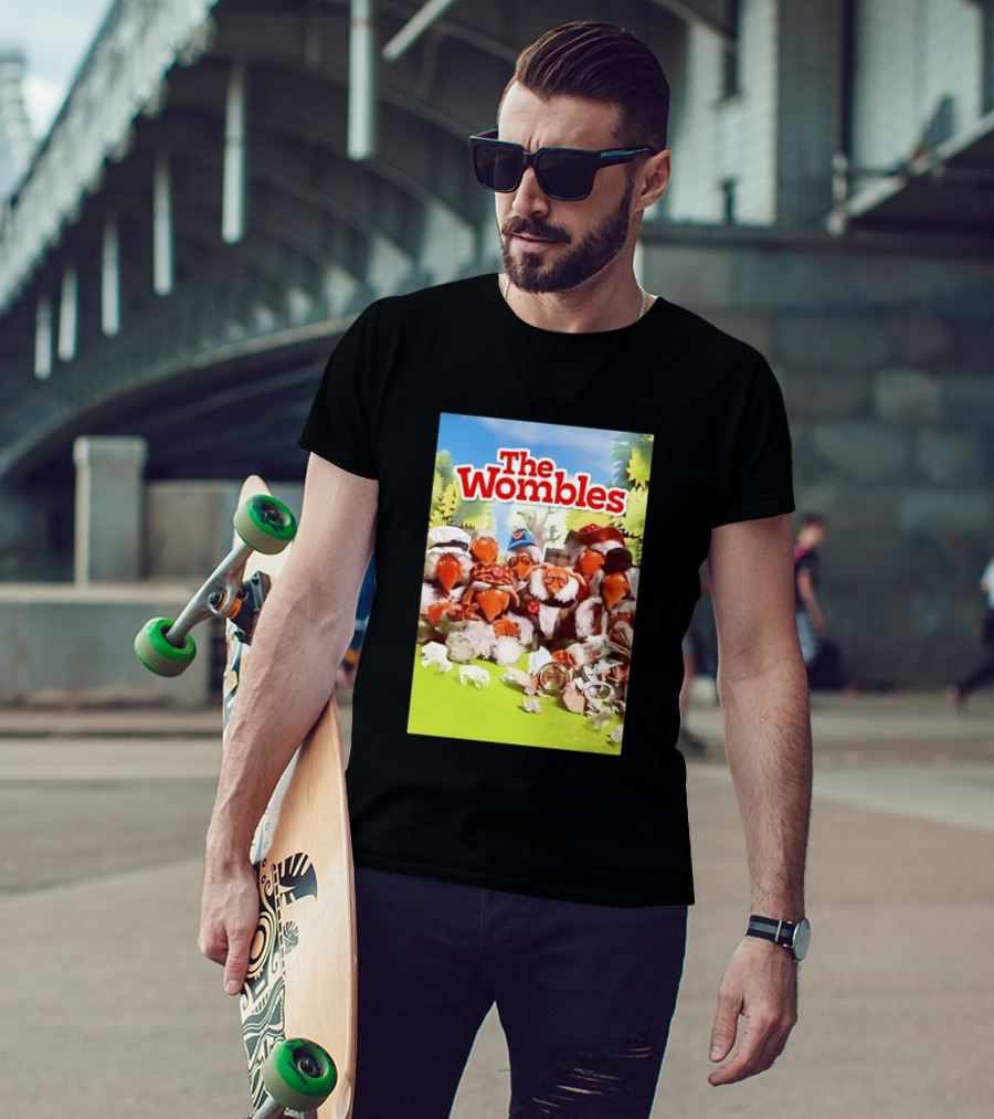 The Wombles Cartoon Characters Cleanup Adventure T-Shirt