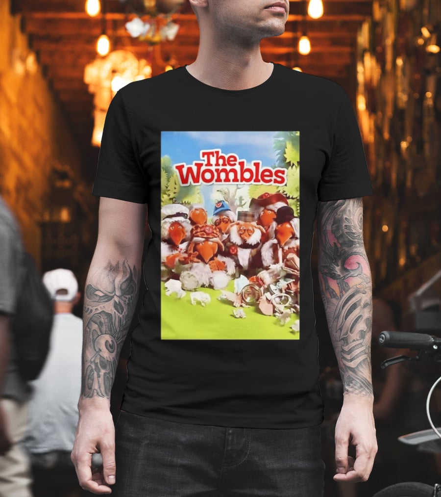 The Wombles Cartoon Characters Cleanup Adventure T-Shirt