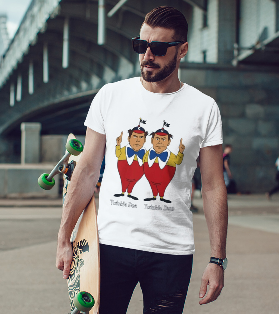 Twinkle Dee Twinkle Dum Characters In Colorful Outfits T-Shirt
