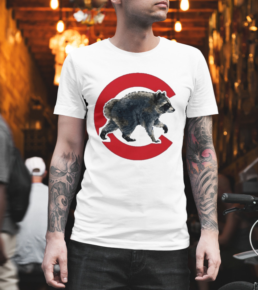Cubs C Raccoon Jimothy T-Shirt