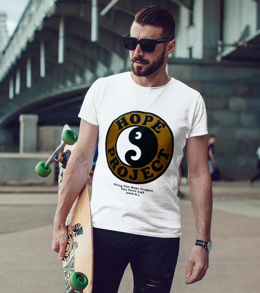 Hope Project Yin Yang Bring The Noto Day 202681 Charity T-Shirt