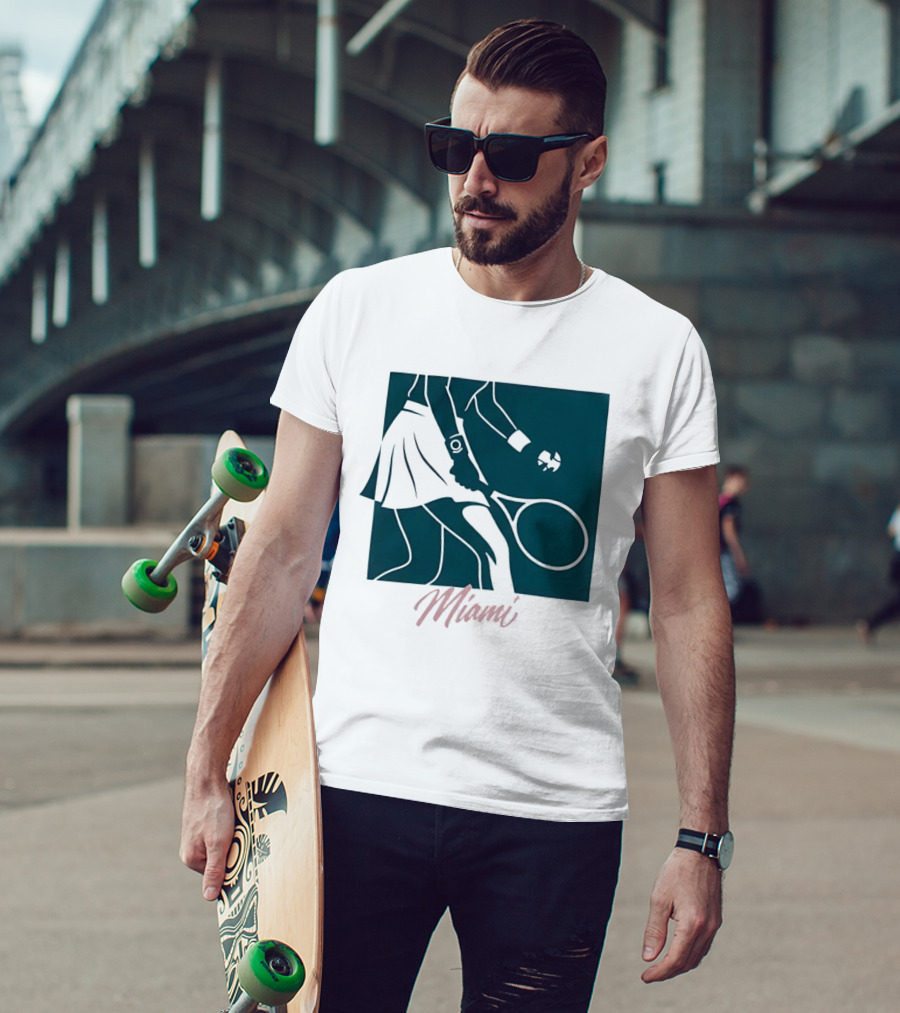 Miami Tennis Player T-Shirt
