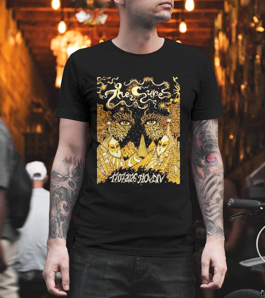 The Cure 17 July 2026 Plovdiv Concert Live Music Event T-Shirt