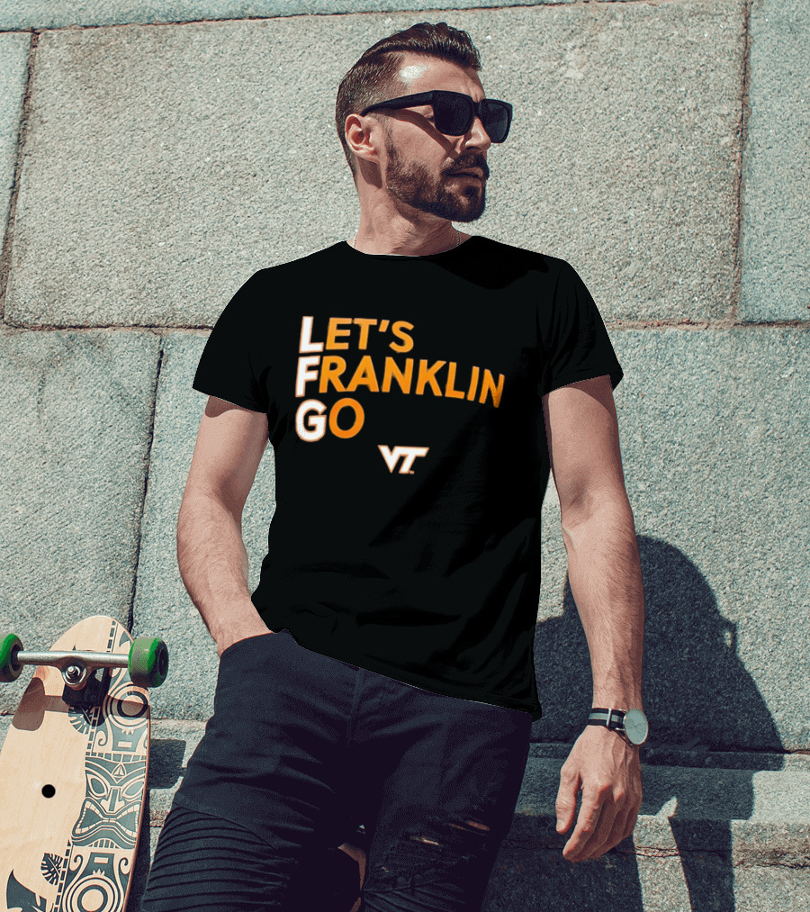 Virginia Tech Hokies LFG Let's Franklin Go VT T-Shirt