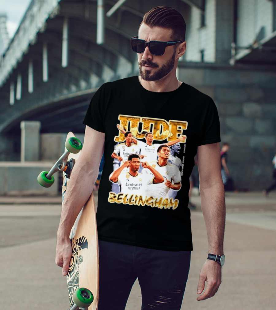 Jude Bellingham Real Madrid Emirates Fly Better T-Shirt