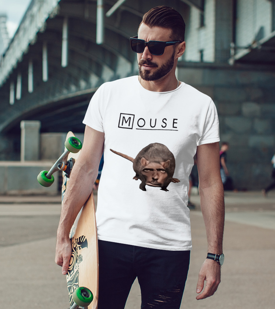 Barack Obama Mouse Meme Cursed Mashup MOUSE T-Shirt