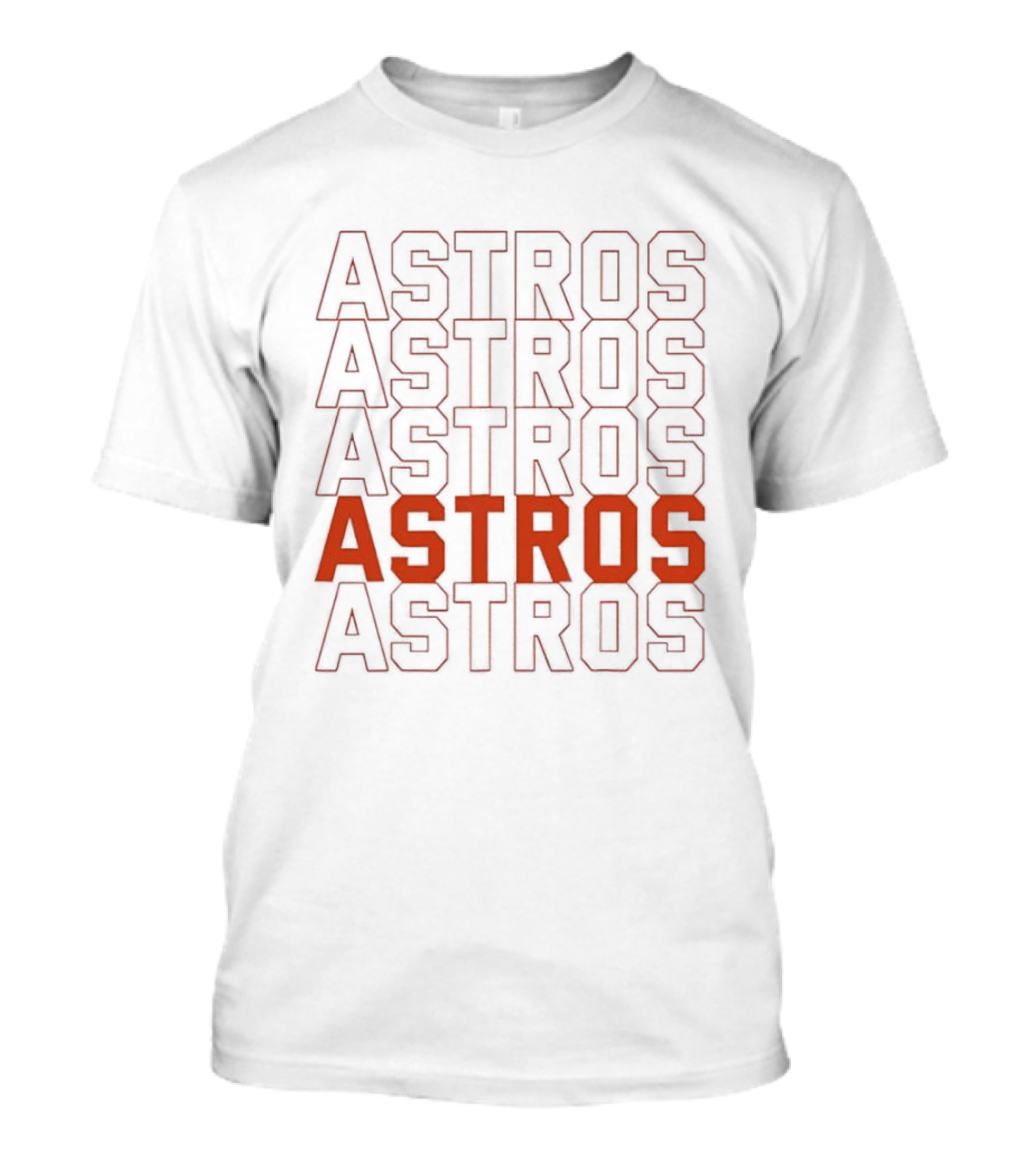 Houston Astros Repeated T-Shirt