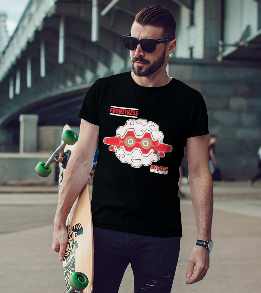 Forretress 205 Pokémon Pokedex T-Shirt