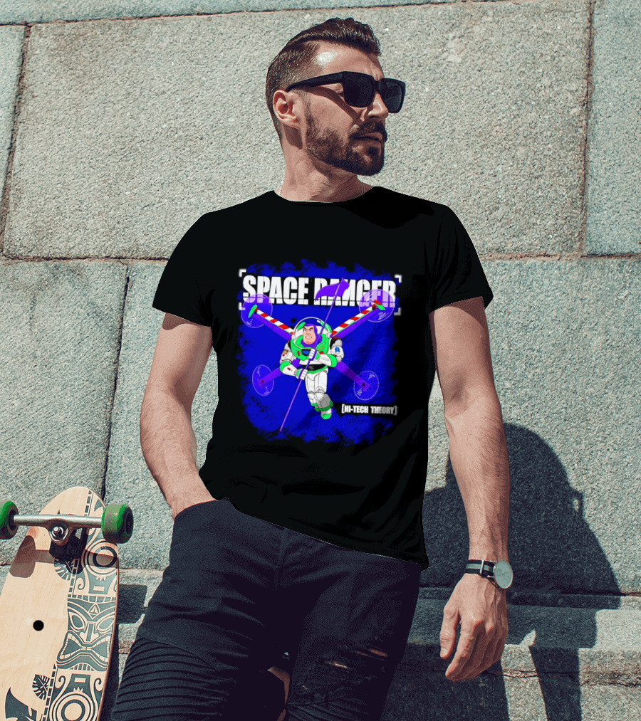 Space Ranger Hi Tech Theory Buzz Lightyear Toy Story T-Shirt
