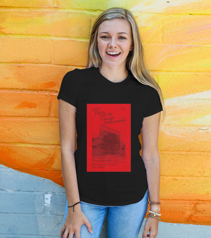 Lucy Dacus With The Chicago Philharmonic Millennium Park Chicago July 19 2026 T-Shirt