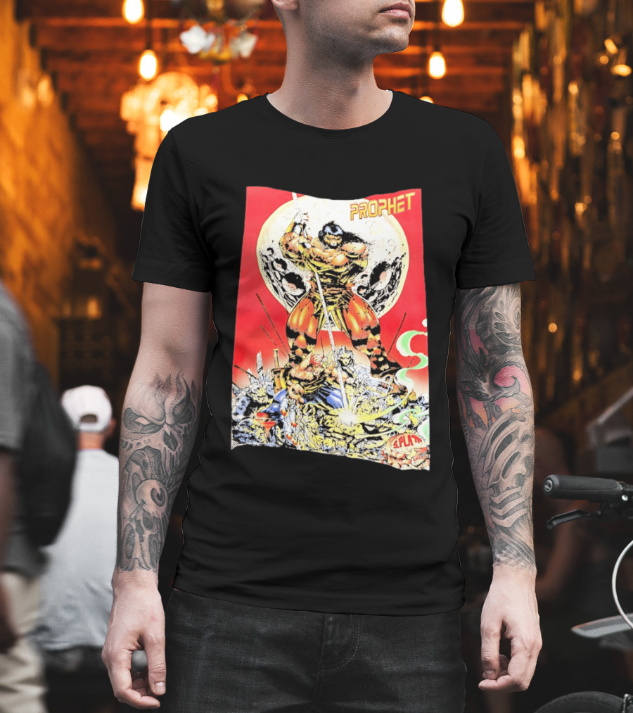 Prophet Comic SPLAT Comics Moon Battle Scene Cover T-Shirt