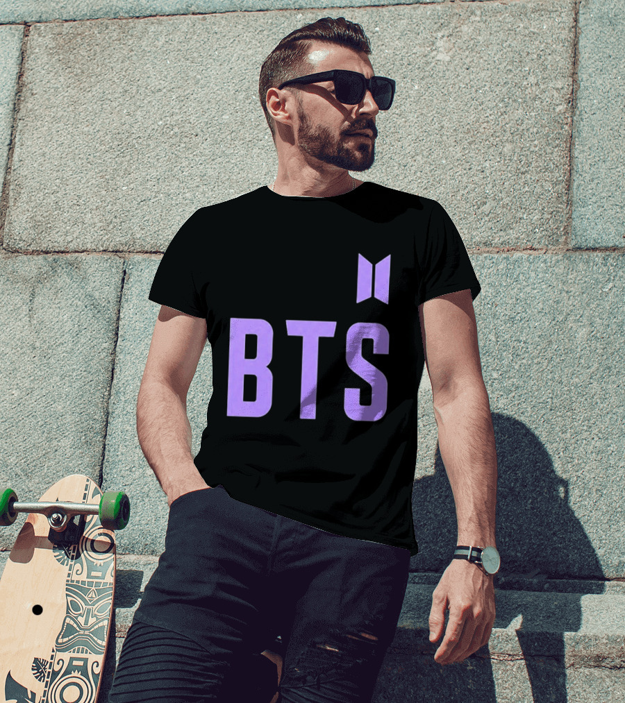Ronaldinho BTS Iconic Collaboration Purple T-Shirt