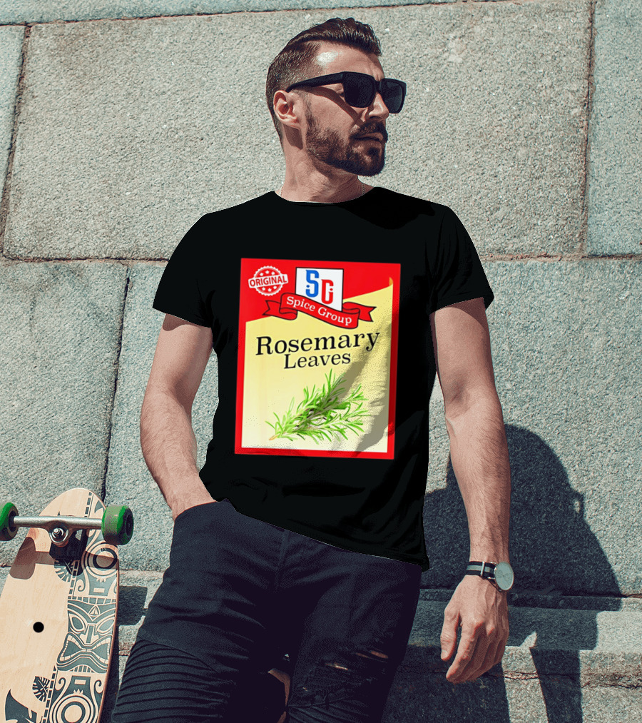 Original SG Spice Group Rosemary Leaves T-Shirt