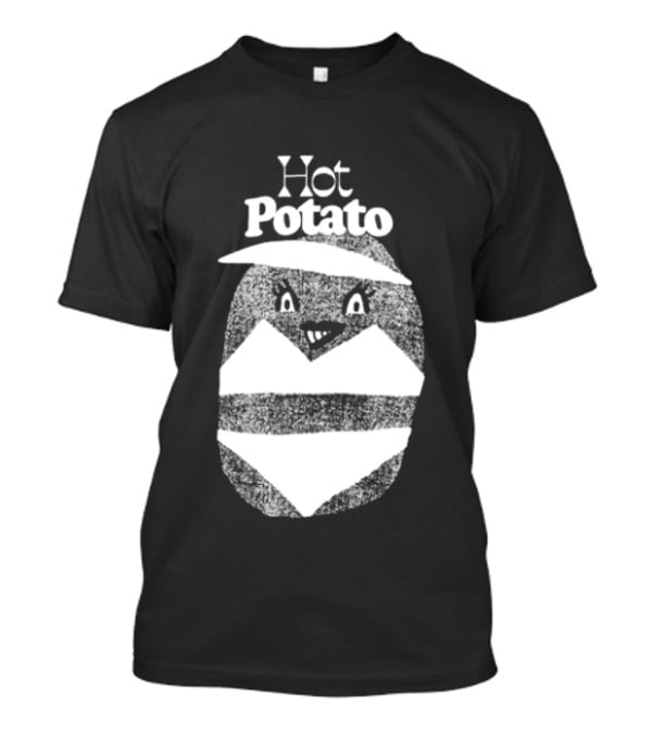 This Might Get Weird Hot Potato Cartoon Style Textured Potato T-Shirt
