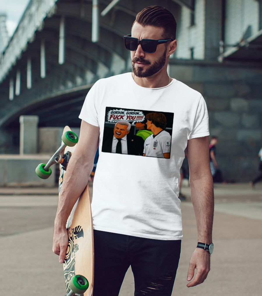 Gordon Gordon Fuck You England Football Meme Comic T-Shirt