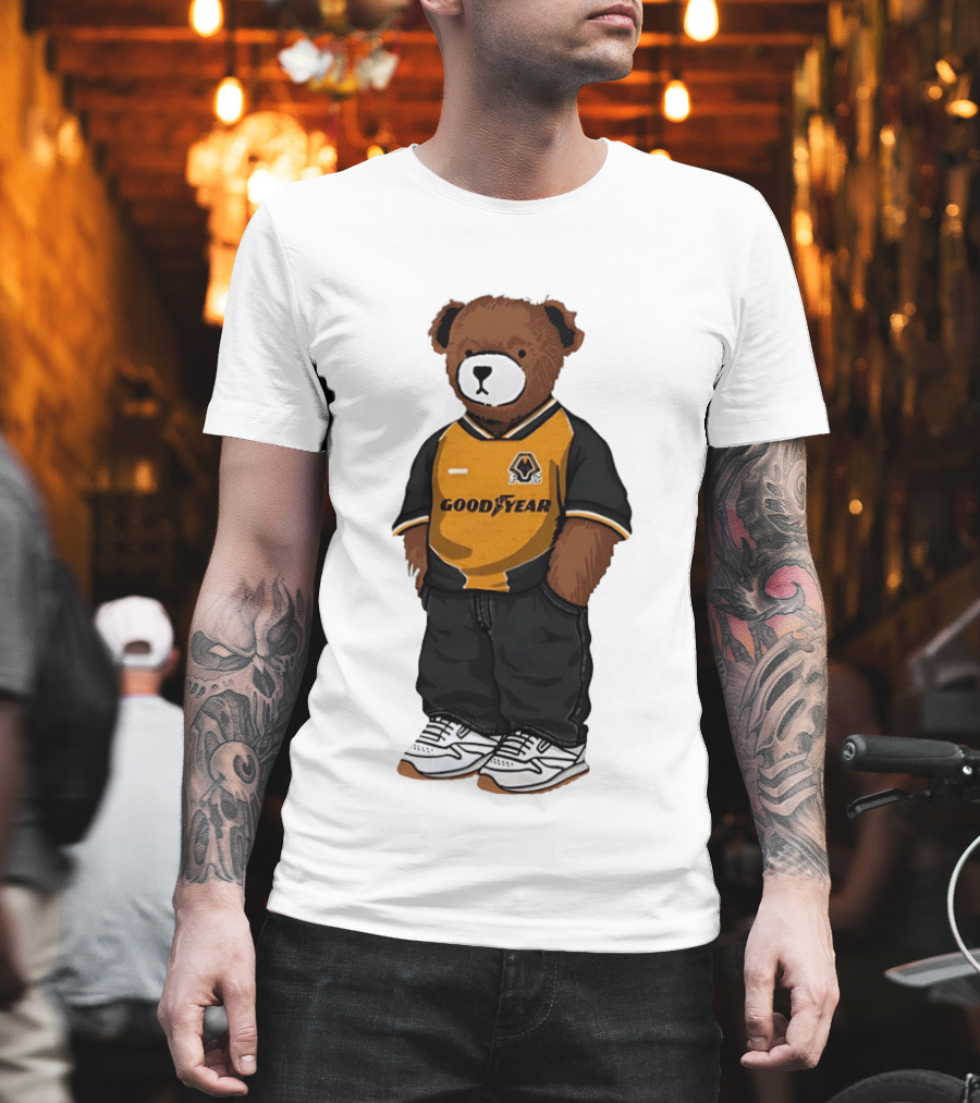Wolverhampton Wanderers Goodyear Jersey Bear T-Shirt