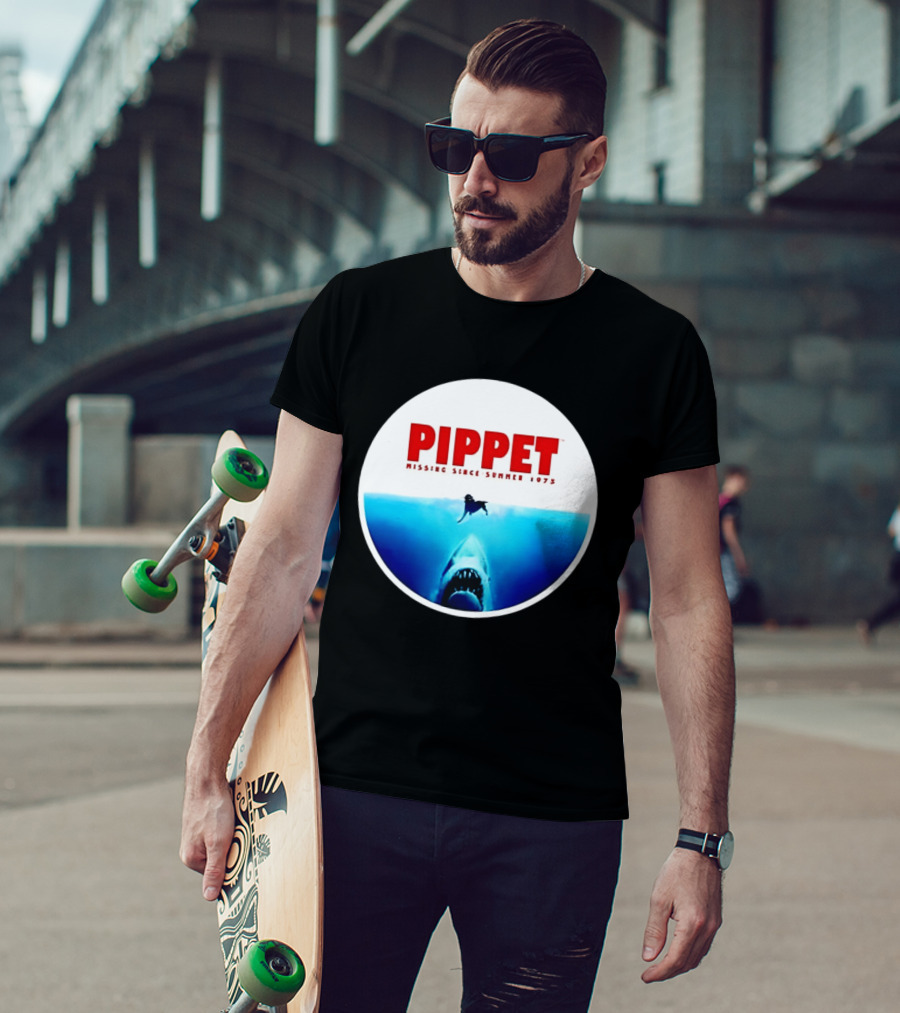 Pippet Missing Since Summer 1975 George M Stoddard Jaws T-Shirt