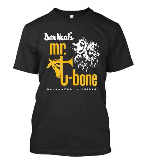 Don Neal's Mr Bone Kalamazoo Michigan Trombone T-Shirt