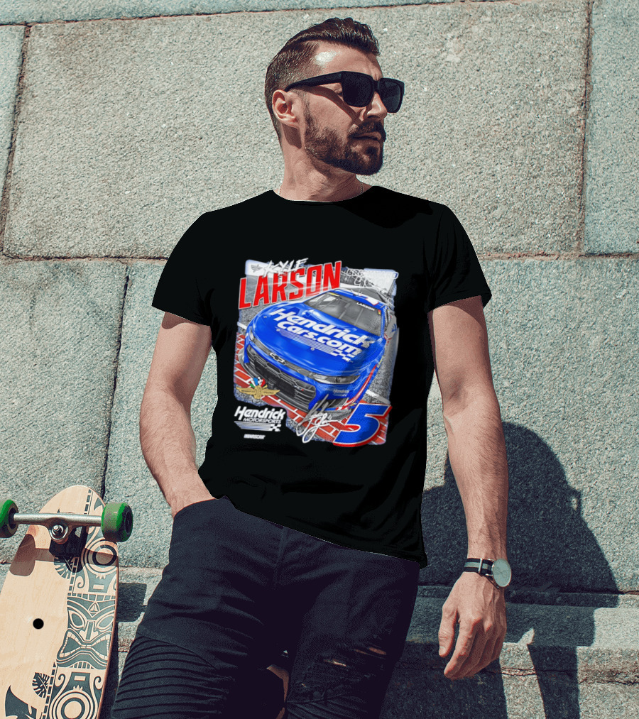 Kyle Larson Hendrick Motorsports No 5 Brickyard 400 T-Shirt