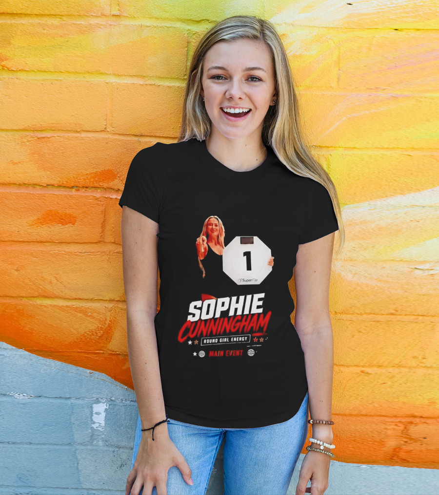 Sophie Cunningham Round Girl Energy Main Event 1 T-Shirt