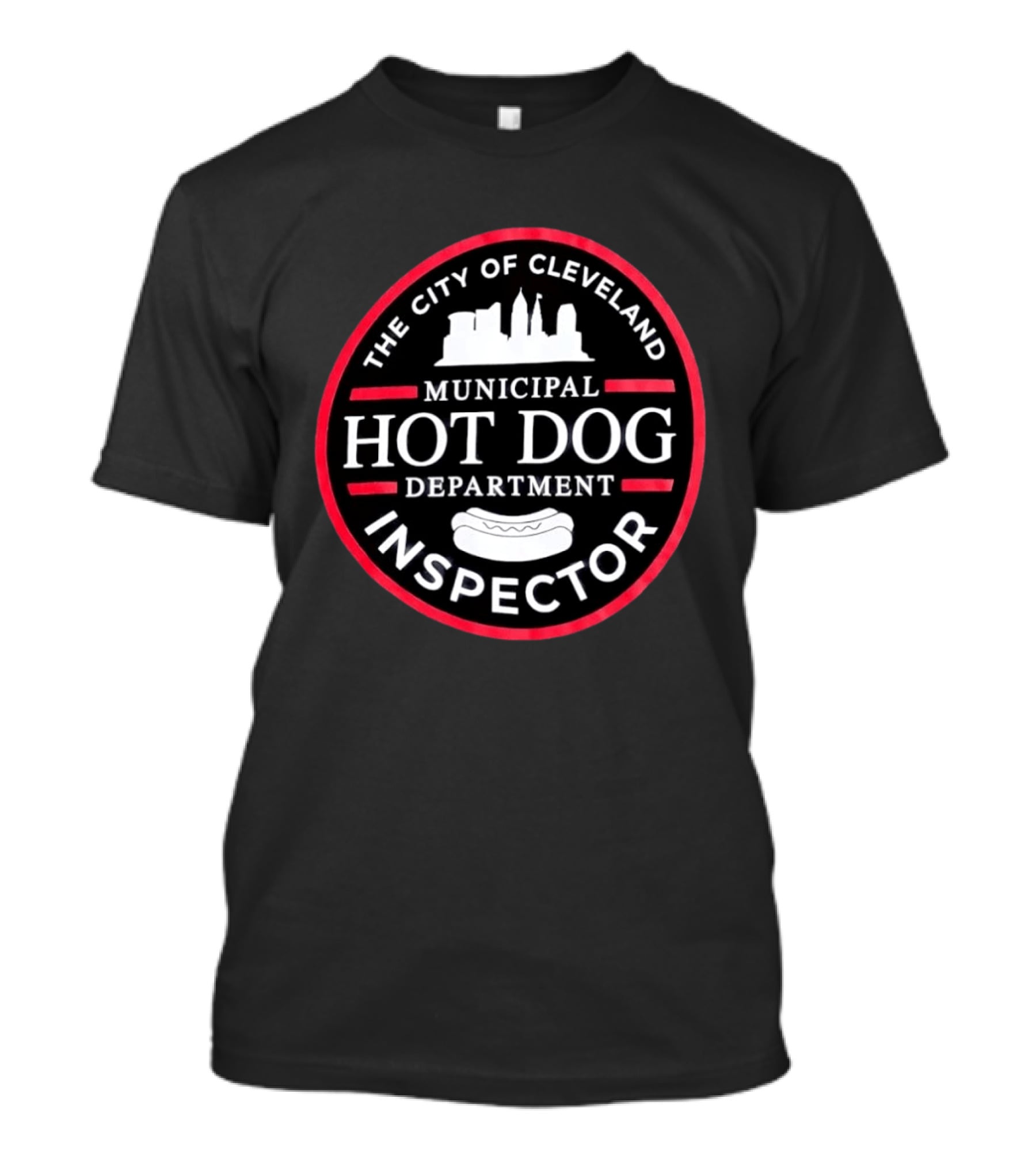 Cleveland Municipal Hot Dog Department Inspector T-Shirt
