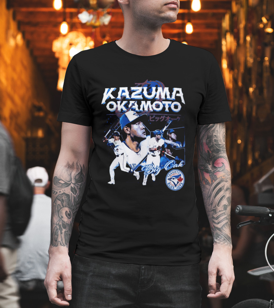 Kazuma Okamoto Big Oak Toronto Blue Jays T-Shirt