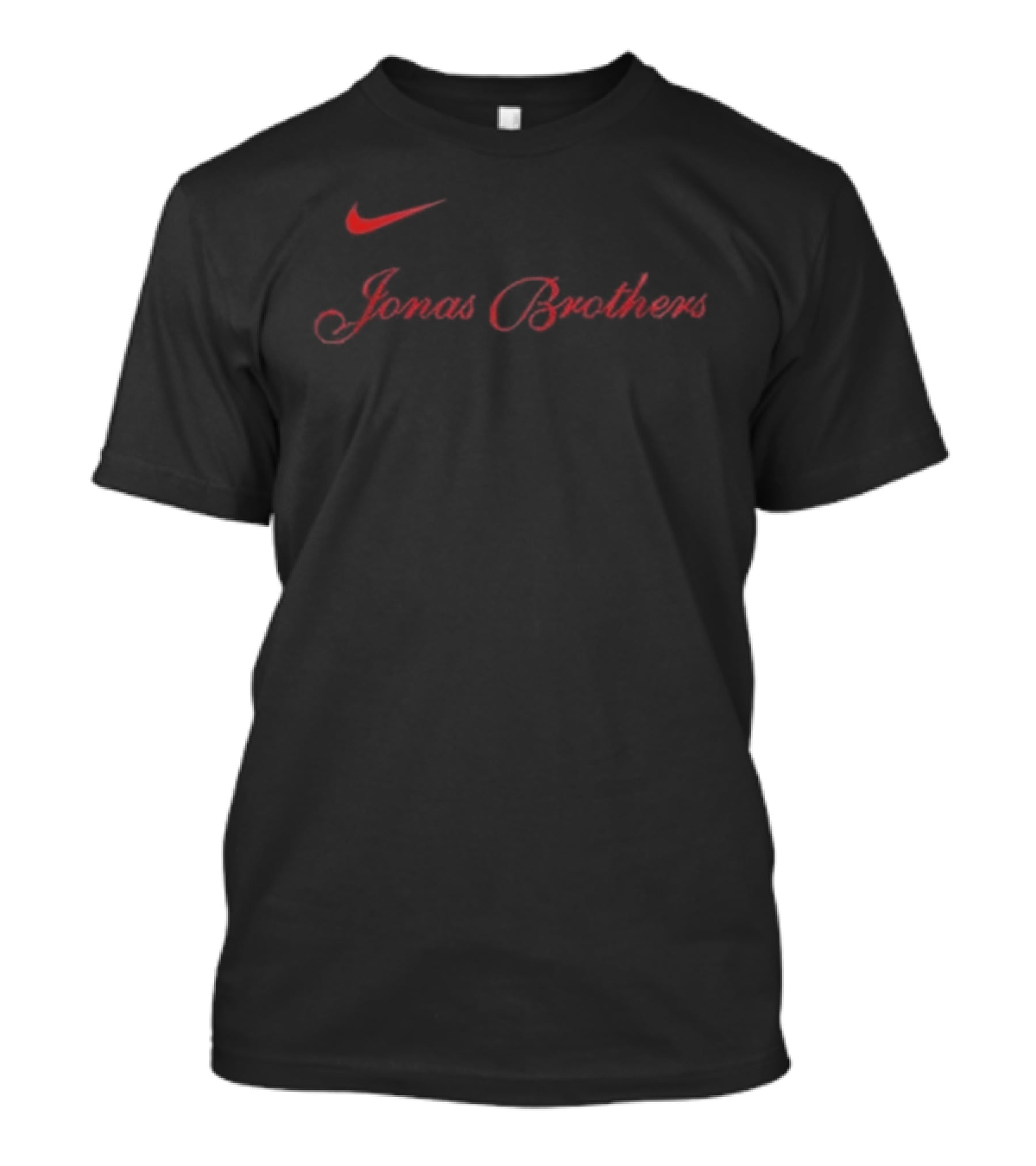 Jonas Brothers The Burning Up Tour All Over Again Nike Collaboration T-Shirt