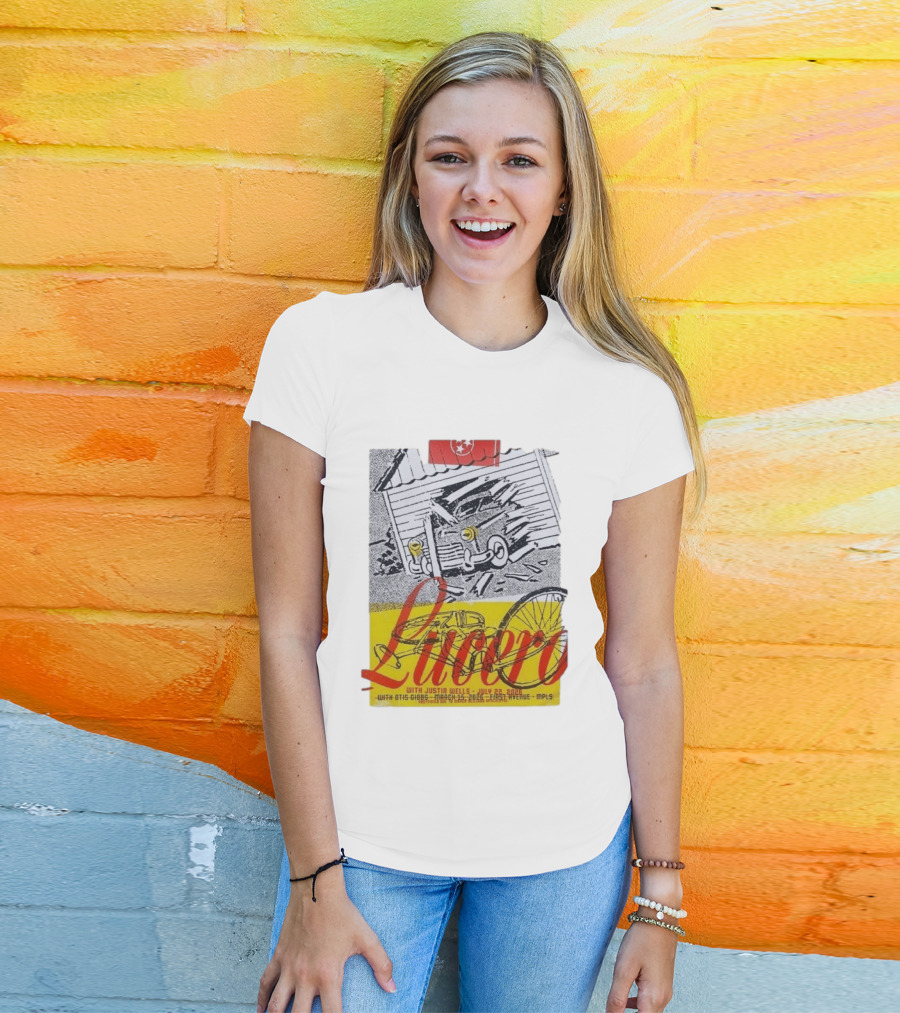 Lucero 20th Anniversary With Justin Wells July 2026 First Avenue MPLS T-Shirt