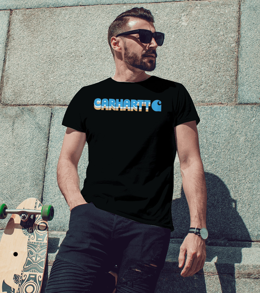 Carhartt Retro Blue Wave T-Shirt