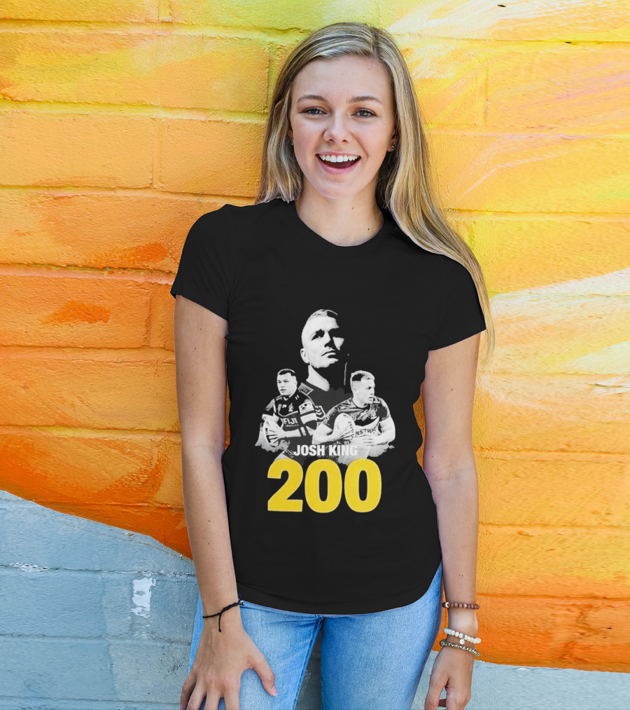 Josh King 200 Rugby Milestone T-Shirt