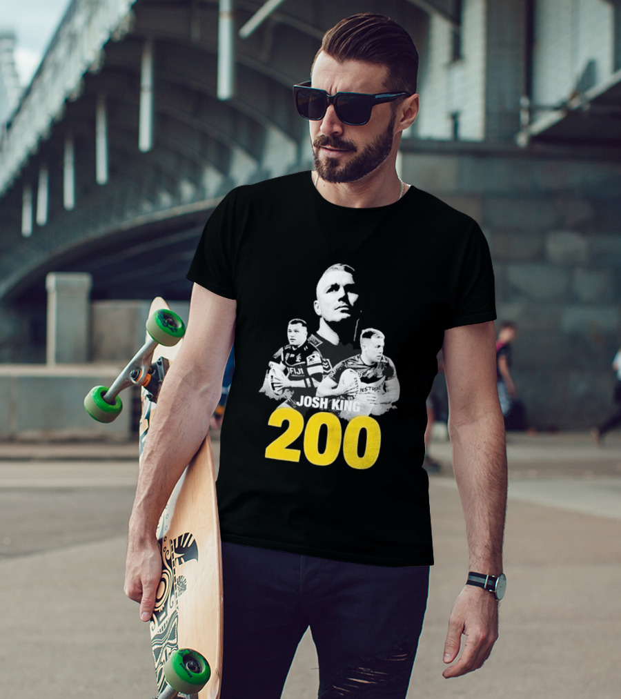 Josh King 200 Rugby Milestone T-Shirt