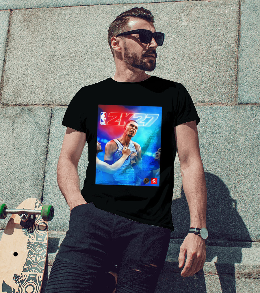 NBA 2K27 Victor Wembanyama San Antonio Spurs T-Shirt