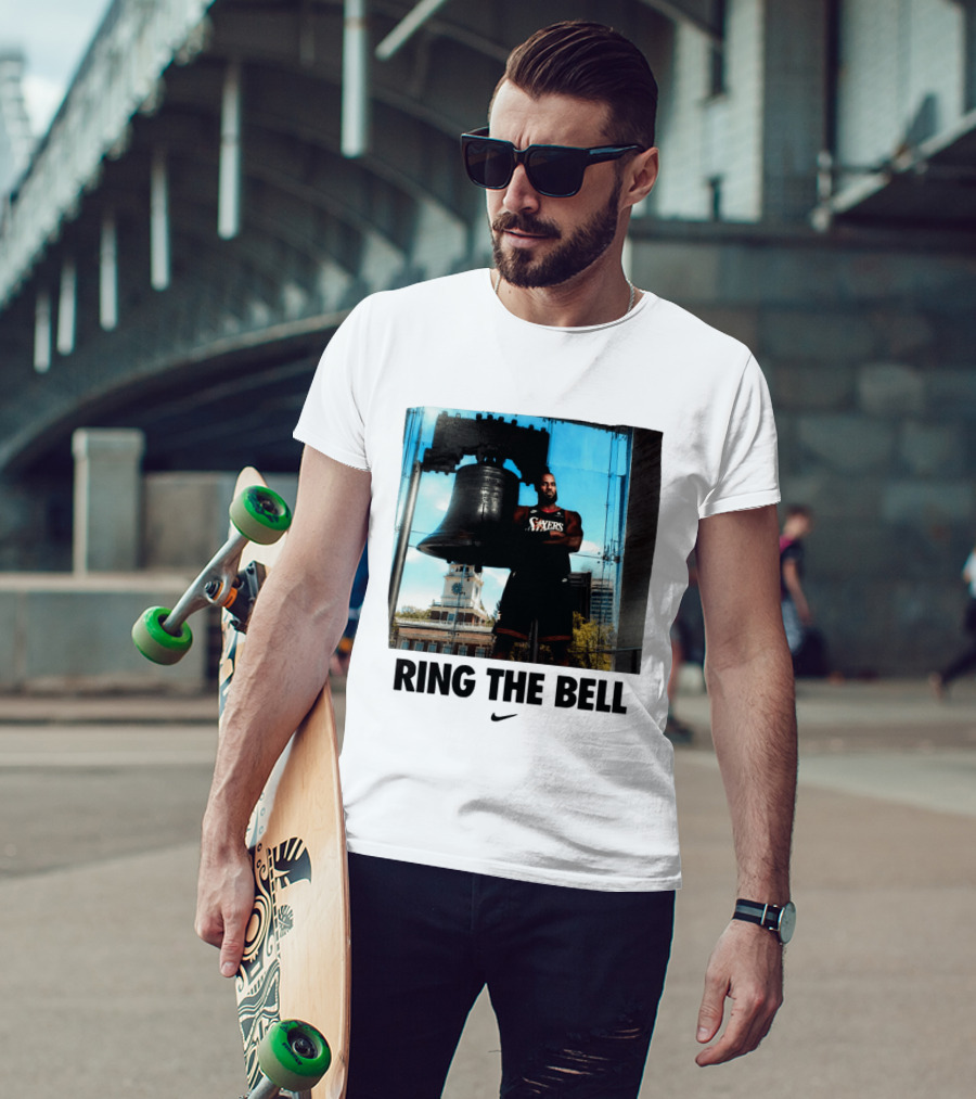 LeBron James Sixers Liberty Bell Ring The Bell T-Shirt