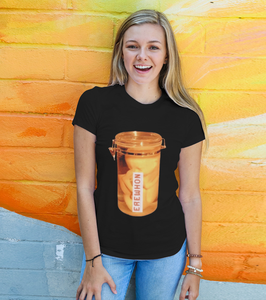 Erewhon Baby Jar Conceptual Artwork In Glass Container T-Shirt