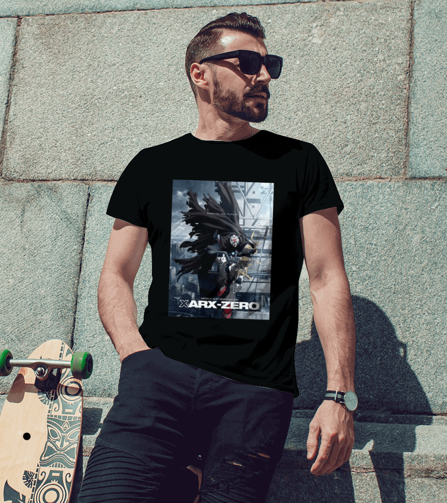 Rewrite The Future Mobile Suit Gundam RG Xarx Zero New Series T-Shirt