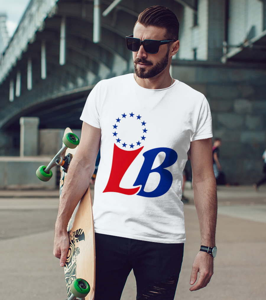 LB LeBron James Philadelphia 76ers Basketball NBA 2026 T-Shirt