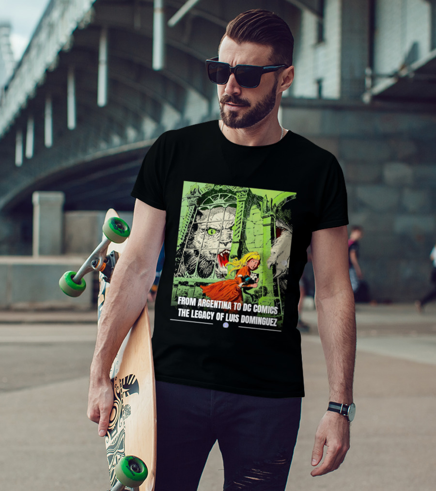 From Argentina To DC Comics The Legacy Of Luis Dominguez Vintage Comic T-Shirt