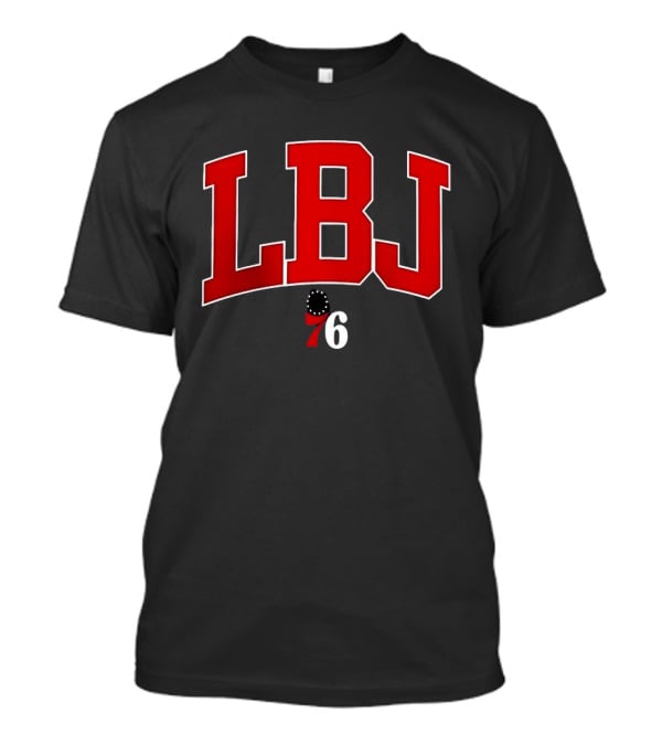 LBJ Philadelphia 76ers 76 Basketball T-Shirt