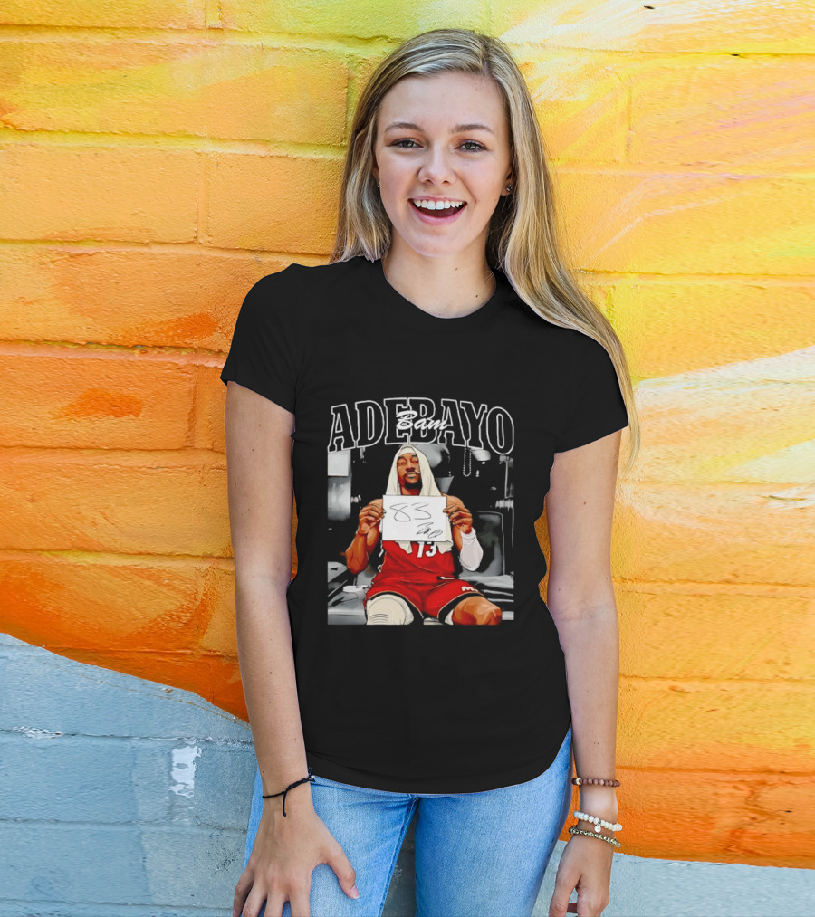 Miami Heat Bam Adebayo Number 13 83 Points T-Shirt