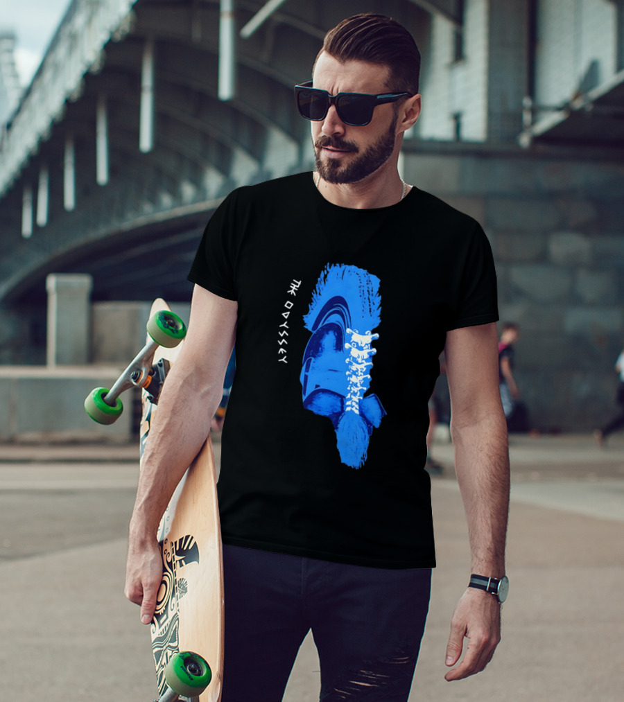 The Odyssey Greek Spartan Corinthian Helmet T-Shirt